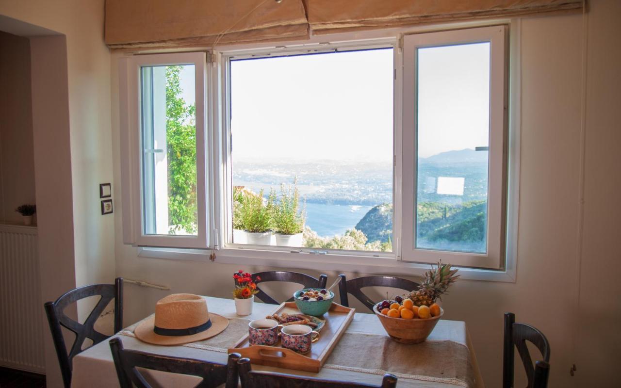 Lorantina Sea View Holiday House In Corfu - Near Barbati Beach Spartylas Extérieur photo