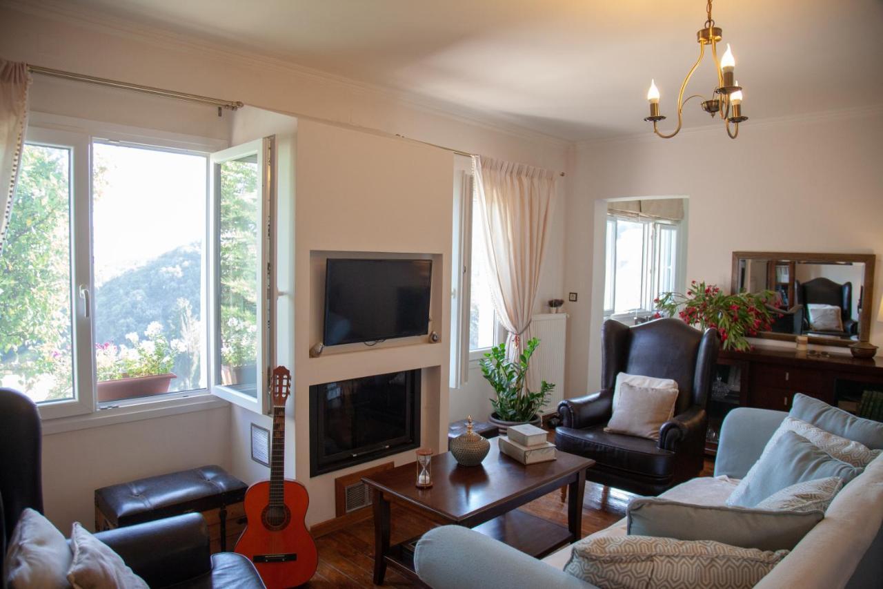 Lorantina Sea View Holiday House In Corfu - Near Barbati Beach Spartylas Extérieur photo