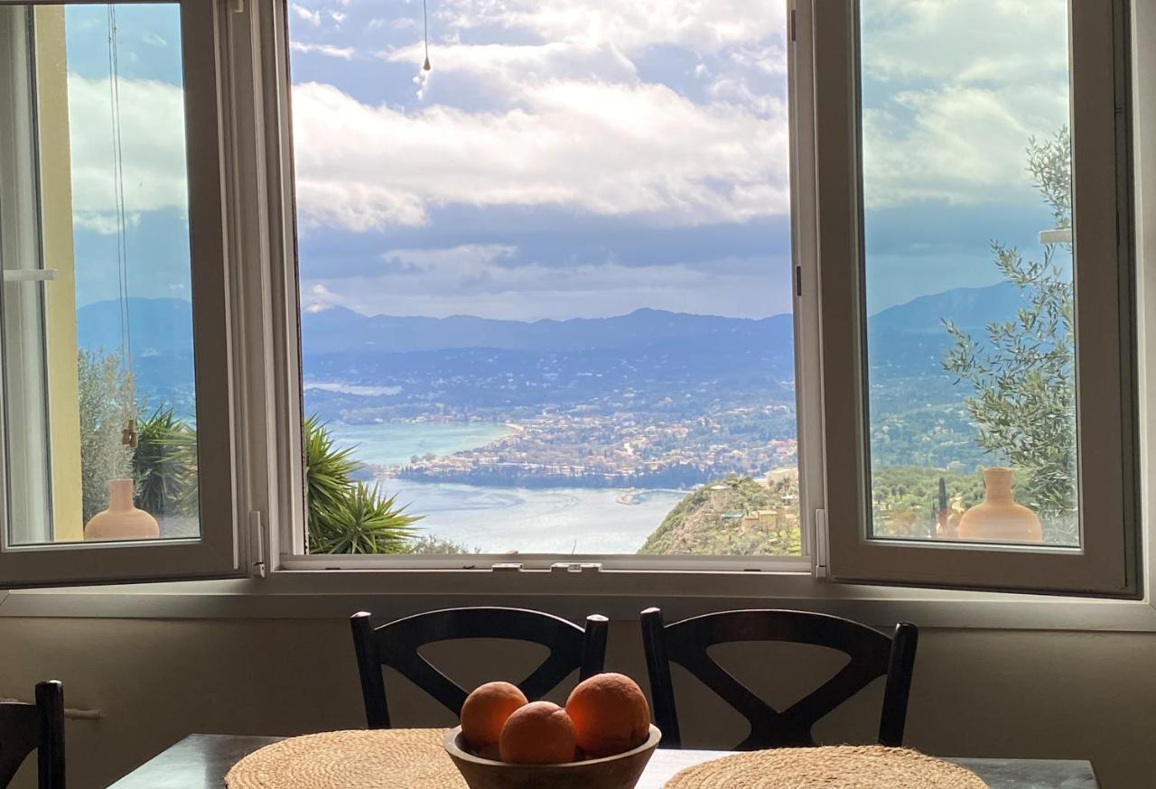 Lorantina Sea View Holiday House In Corfu - Near Barbati Beach Spartylas Extérieur photo