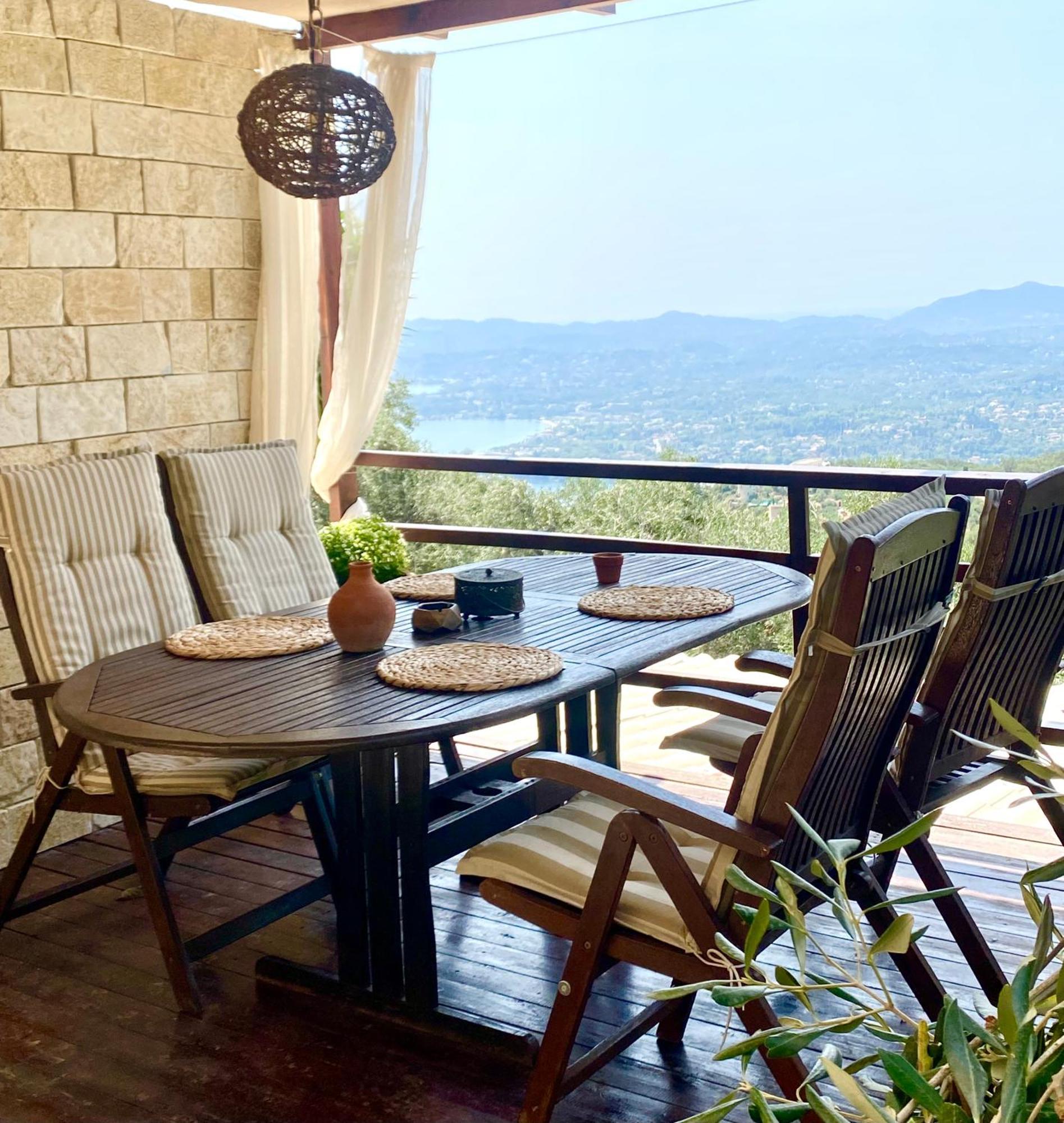 Lorantina Sea View Holiday House In Corfu - Near Barbati Beach Spartylas Extérieur photo